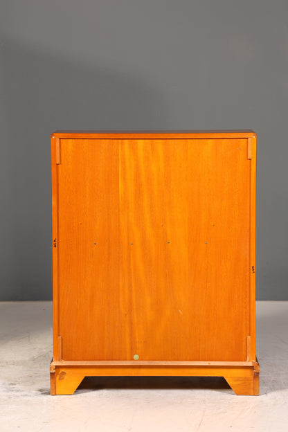 Stilvoller Englischer Sekretär Original Heldense Büro Schreibtisch Eibe Antik 60S Schreibkommode UK Schrank