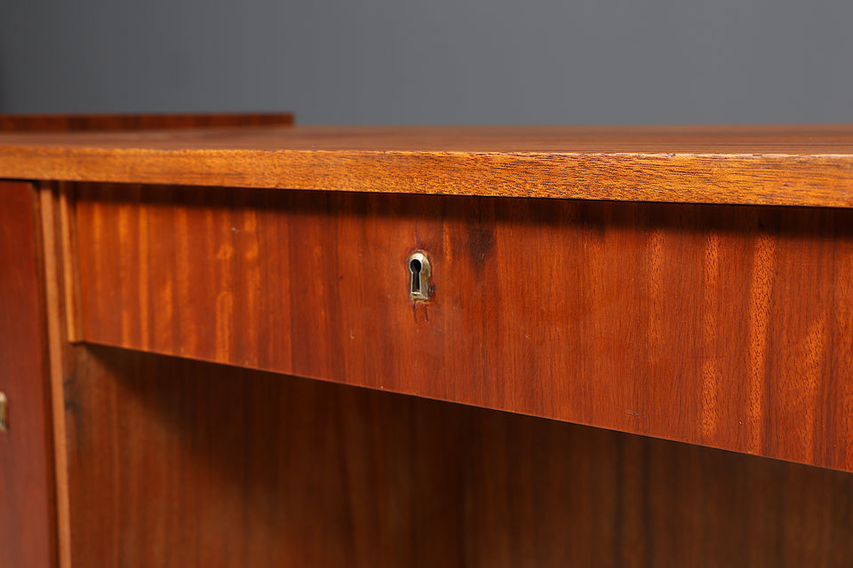 Wunderschöner Mid Century Schreibtisch Danish Design echt Holz Desk