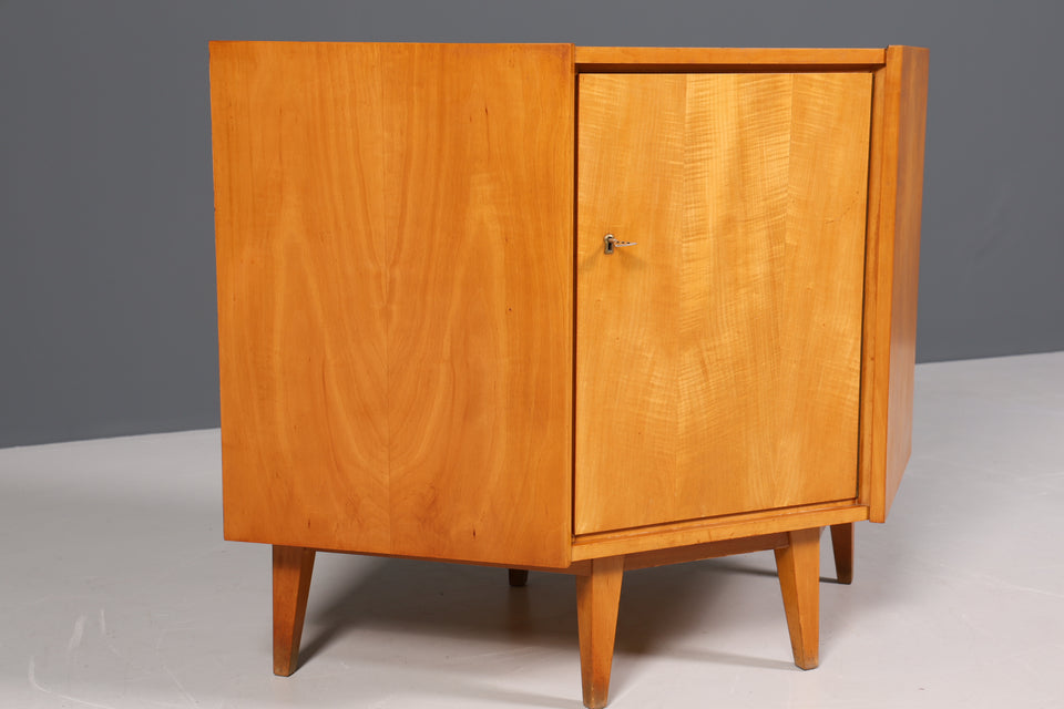 Traumhafte Mid Century Eckkommode Retro Schrank Kommode 60s 70s