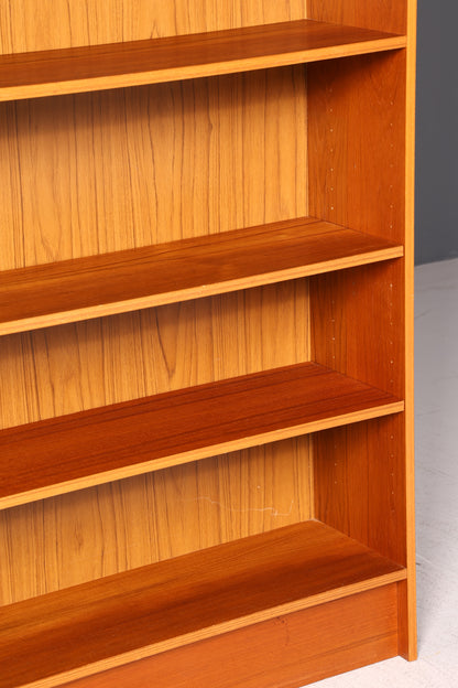 Schlichtes Mid Century Regal Vintage Bücherregal Schrank Buchablage Bookshelf 60s Holz