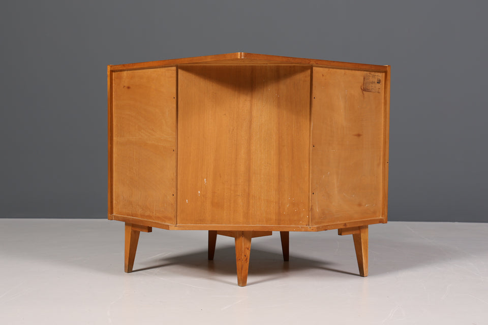 Traumhafte Mid Century Eckkommode Retro Schrank Kommode 60s 70s