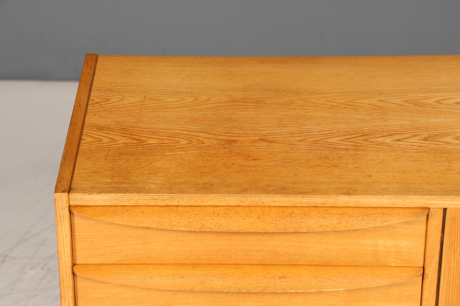 Original Hellerau Franz Ehrlich 602 Sideboard Mid Century TV Schrank Kommode VEB