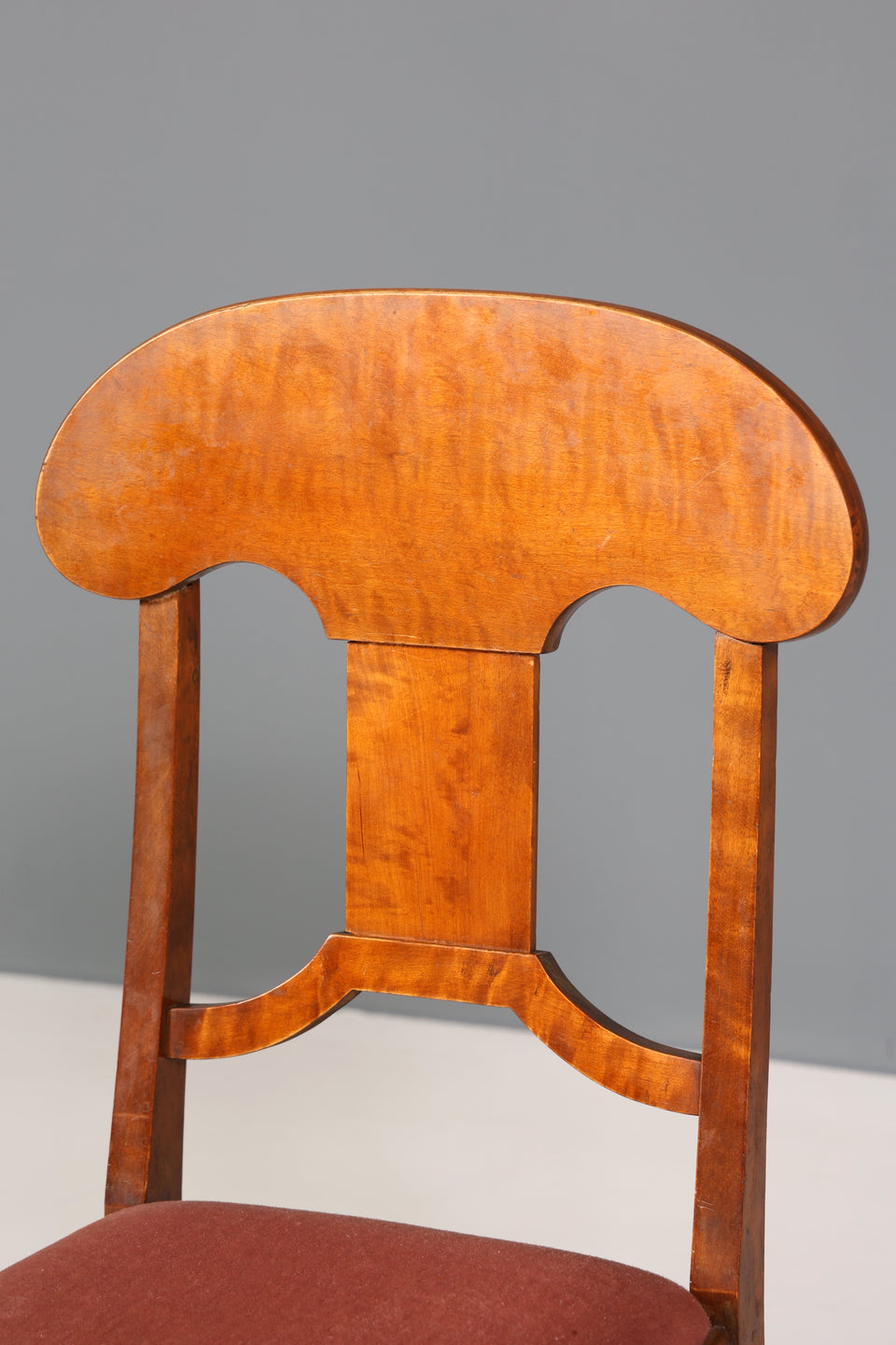 Traumhafter Biedermeier Stuhl Antik Küchenstuhl echt Holz Sekretär Stuhl 1 von 2