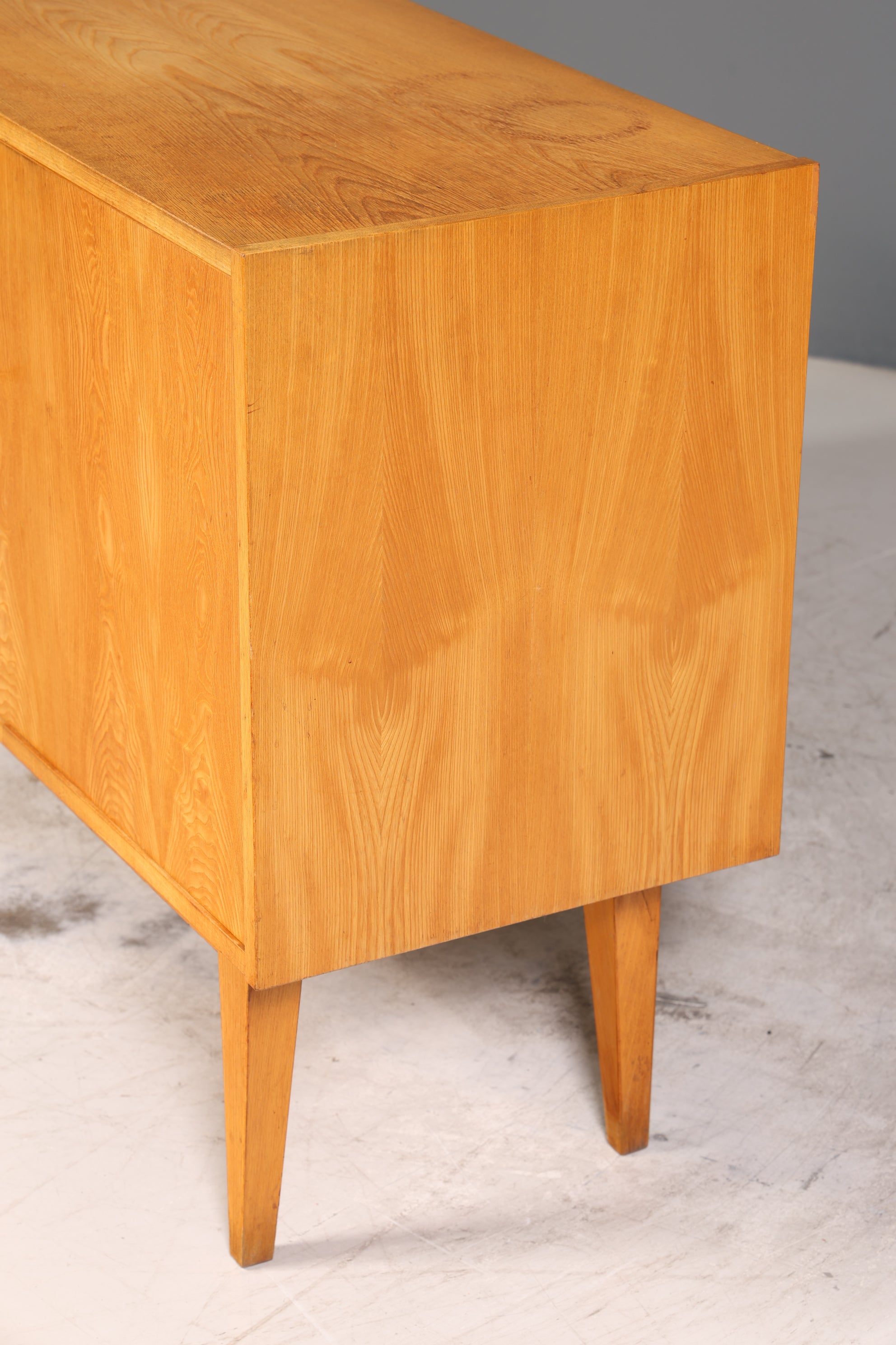 Original Hellerau Franz Ehrlich 602 Sideboard Mid Century TV Schrank Kommode VEB