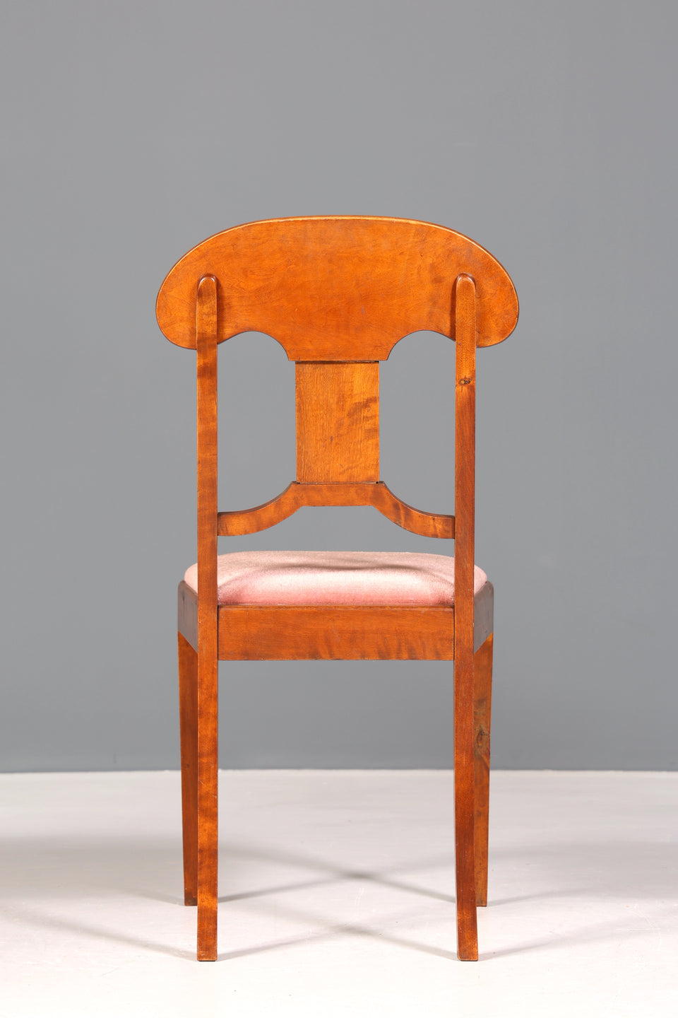 Traumhafter Biedermeier Stuhl Antik Küchenstuhl echt Holz Sekretär Stuhl 1 von 2