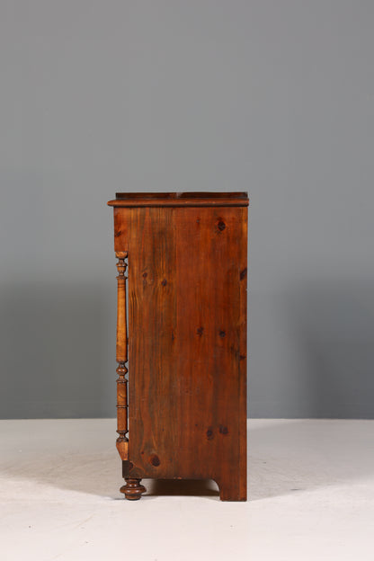Wunderschöner Gründerzeit Schrank Gründerzeit Nussbaum Kommode um 1890