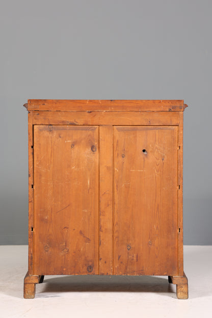 Stilvoller Louis Philippe Kommode Sekretär Vertiko Gründerzeit um 1880 Schreibtisch