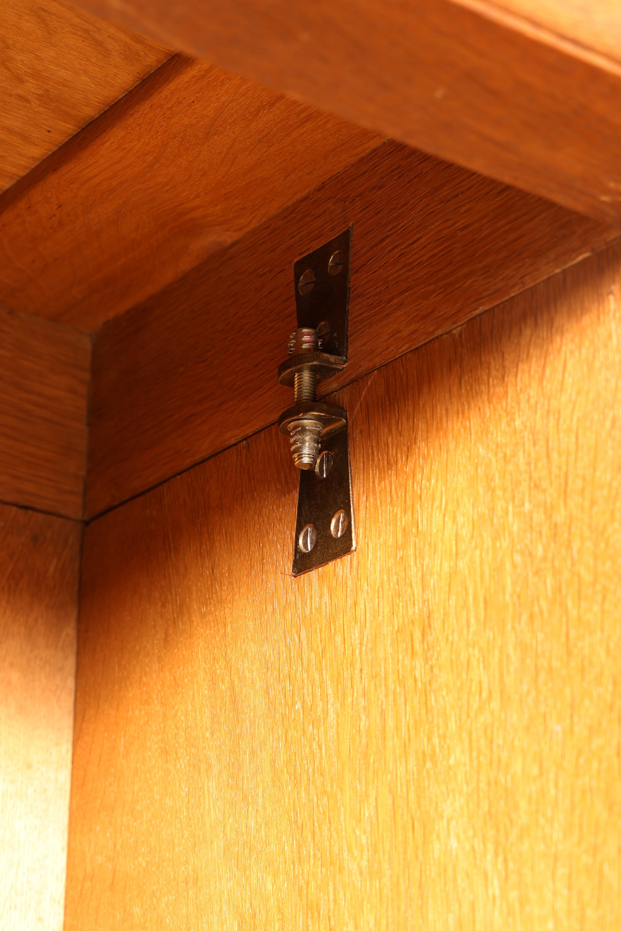 Traumhafte Jugendstil Vitrine Eiche Bücherschrank Kleiderschrank Geschirrschrank Buffet Schrank Antik Vintage