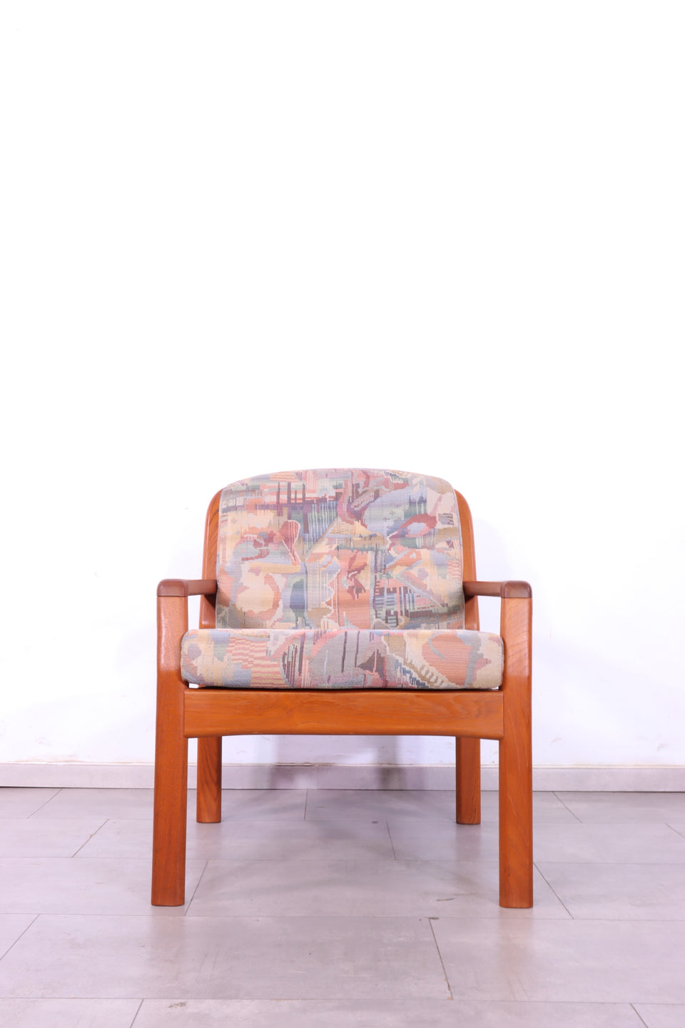 Danish Teak Holz Armlehnsessel Mid Century Sessel echt Holz Dyrlund