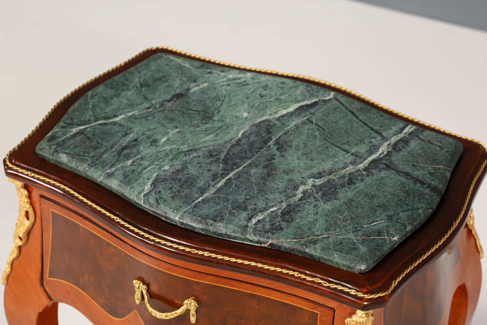 Traumhafte Barock Louis XV Beistelltisch massiv Ablage