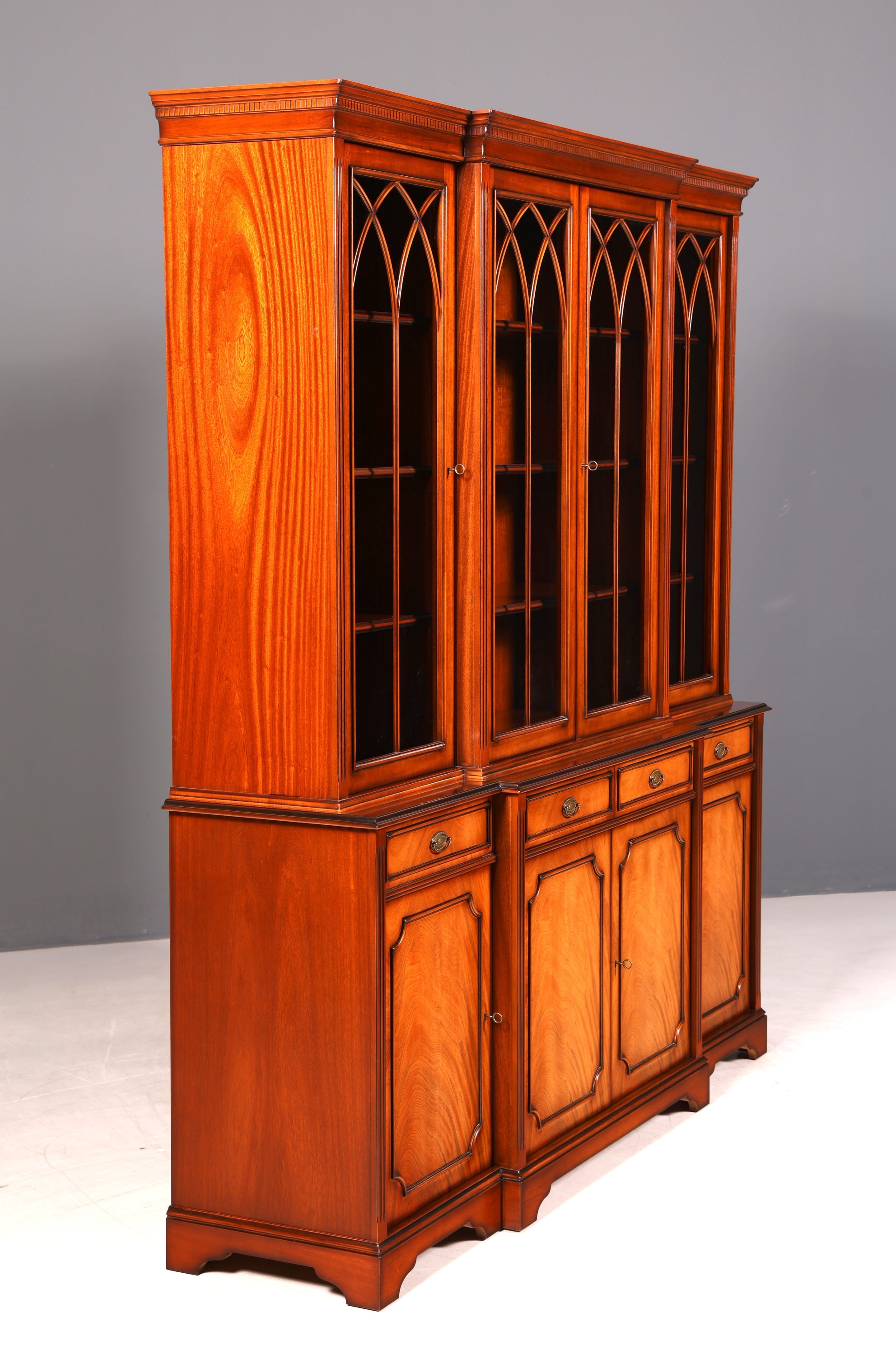 G719 Finish Wunderschöne Englische Vitrine Bibliothek Bücherschrank UK Buffet Schrank 60s Jahre (Kopie)