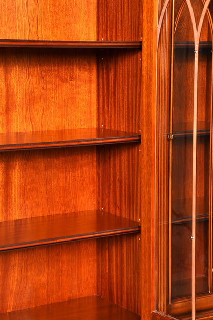 G719 Finish Wunderschöne Englische Vitrine Bibliothek Bücherschrank UK Buffet Schrank 60s Jahre (Kopie)