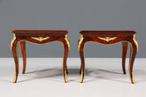2x Traumhafte Barock Stil Louis XV Couchtische Antik Stil Ablagetische
