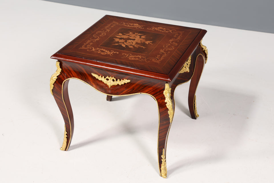 Wunderschöner Barock Stil Louis XV Couchtisch Antik Stil Ablagetisch