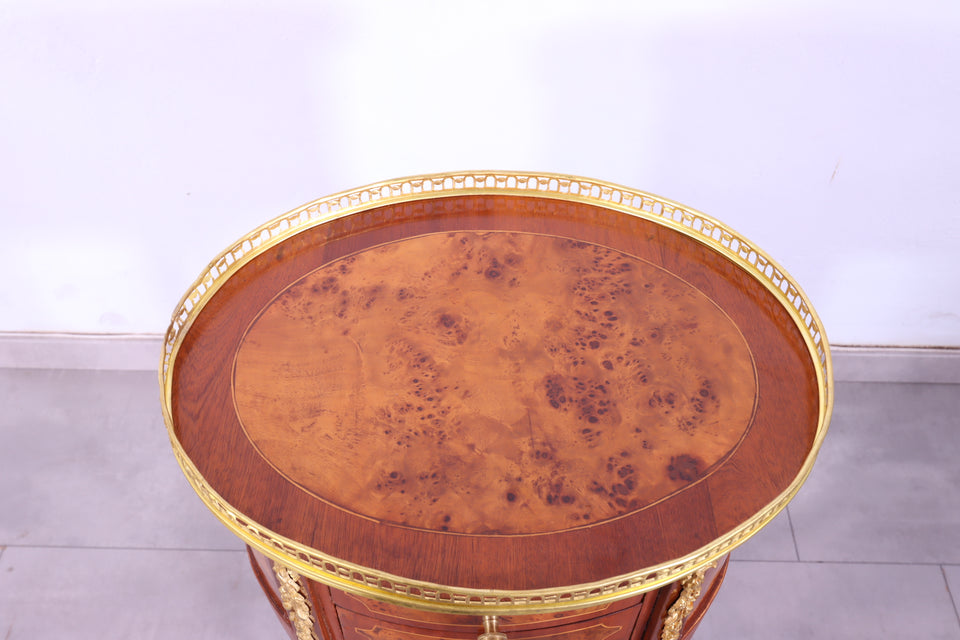 Edler Barock Louis XV Stil Beistelltisch Antik Stil Ablage