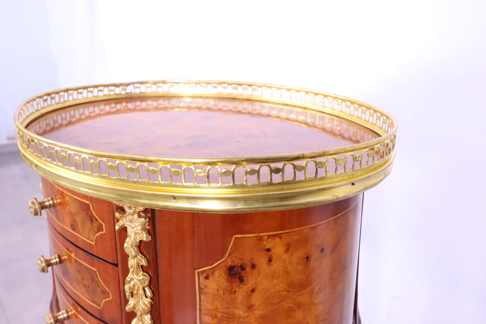 Edler Barock Louis XV Stil Beistelltisch Antik Stil Ablage