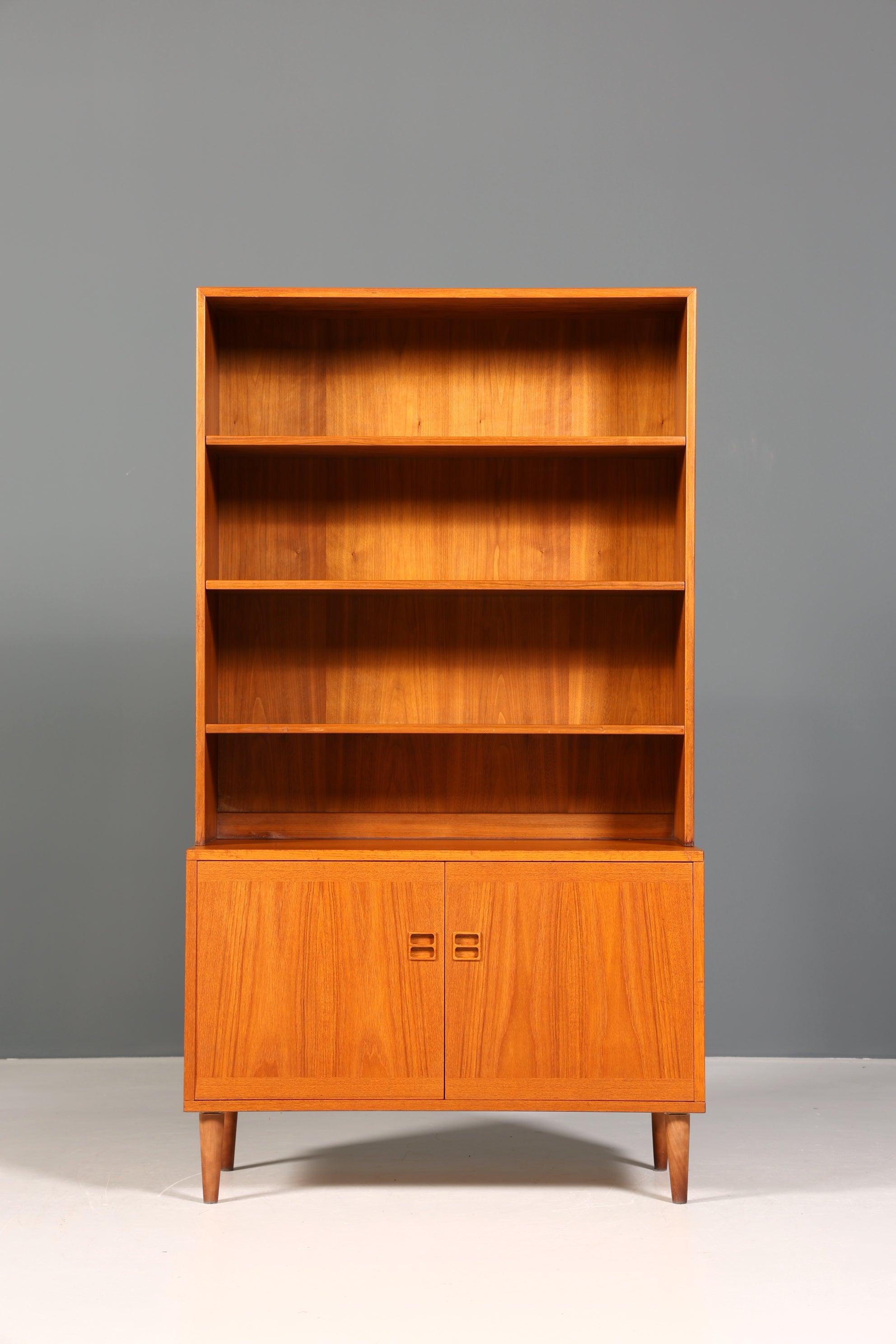Stilvolles Mid Century Regal &quot;Made in Denmark&quot; Bücherregal Retro Schrank Danish Design Kommode