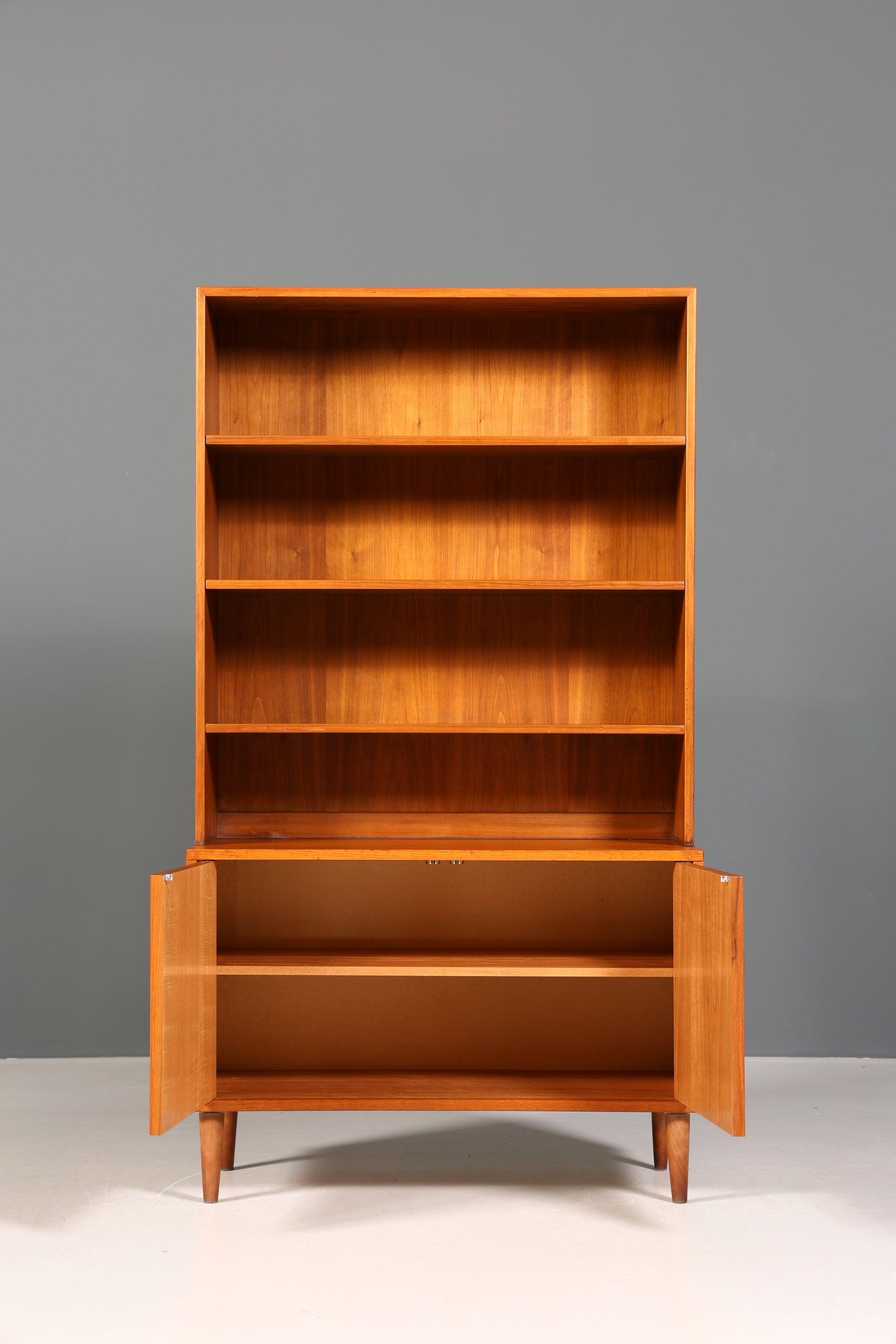 Stilvolles Mid Century Regal &quot;Made in Denmark&quot; Bücherregal Retro Schrank Danish Design Kommode