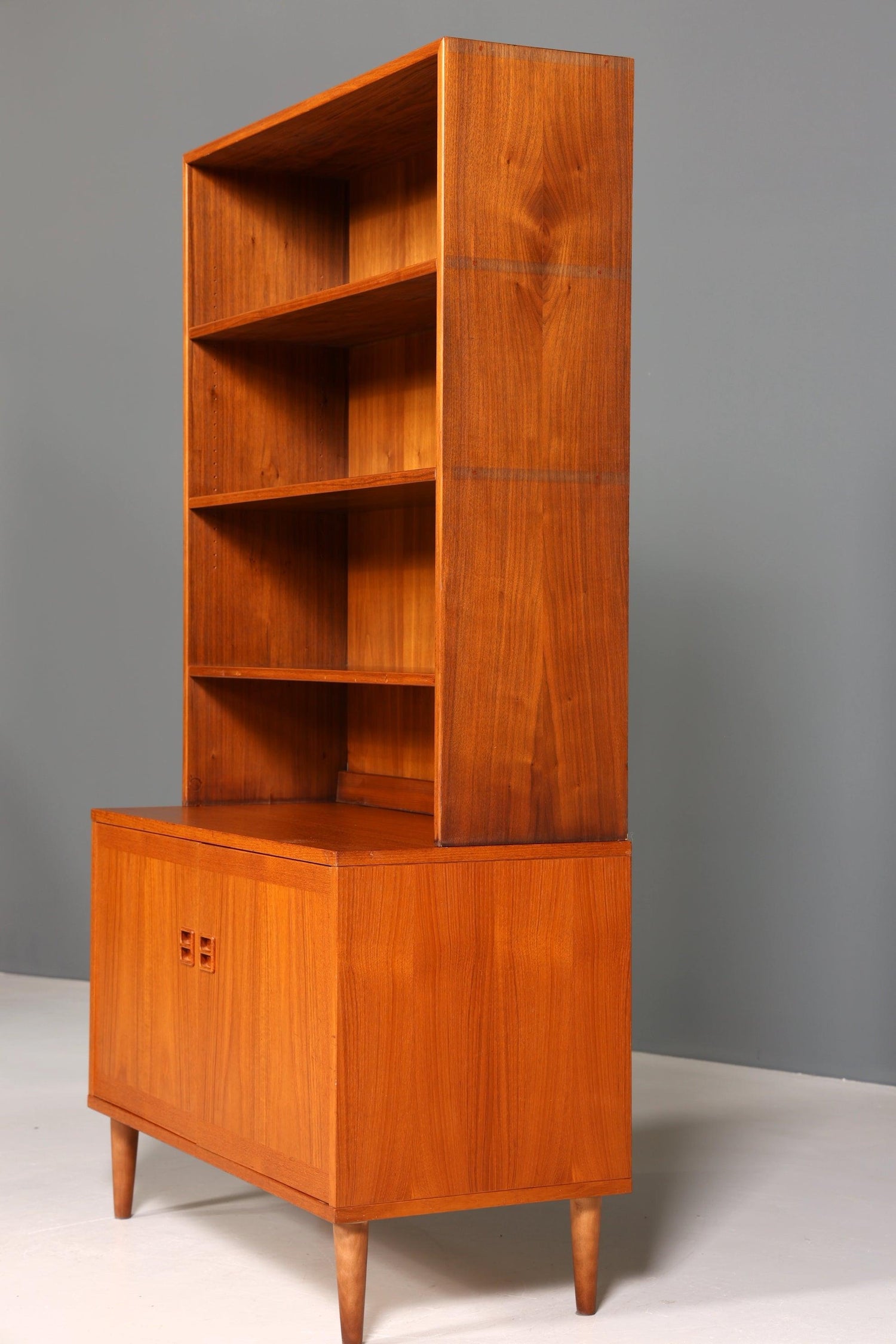 Stilvolles Mid Century Regal &quot;Made in Denmark&quot; Bücherregal Retro Schrank Danish Design Kommode