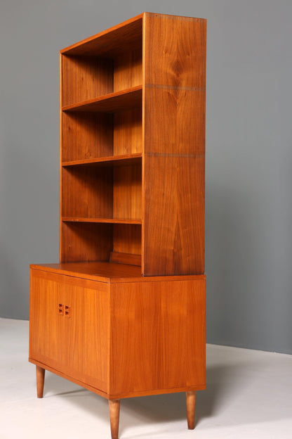 Stilvolles Mid Century Regal &quot;Made in Denmark&quot; Bücherregal Retro Schrank Danish Design Kommode
