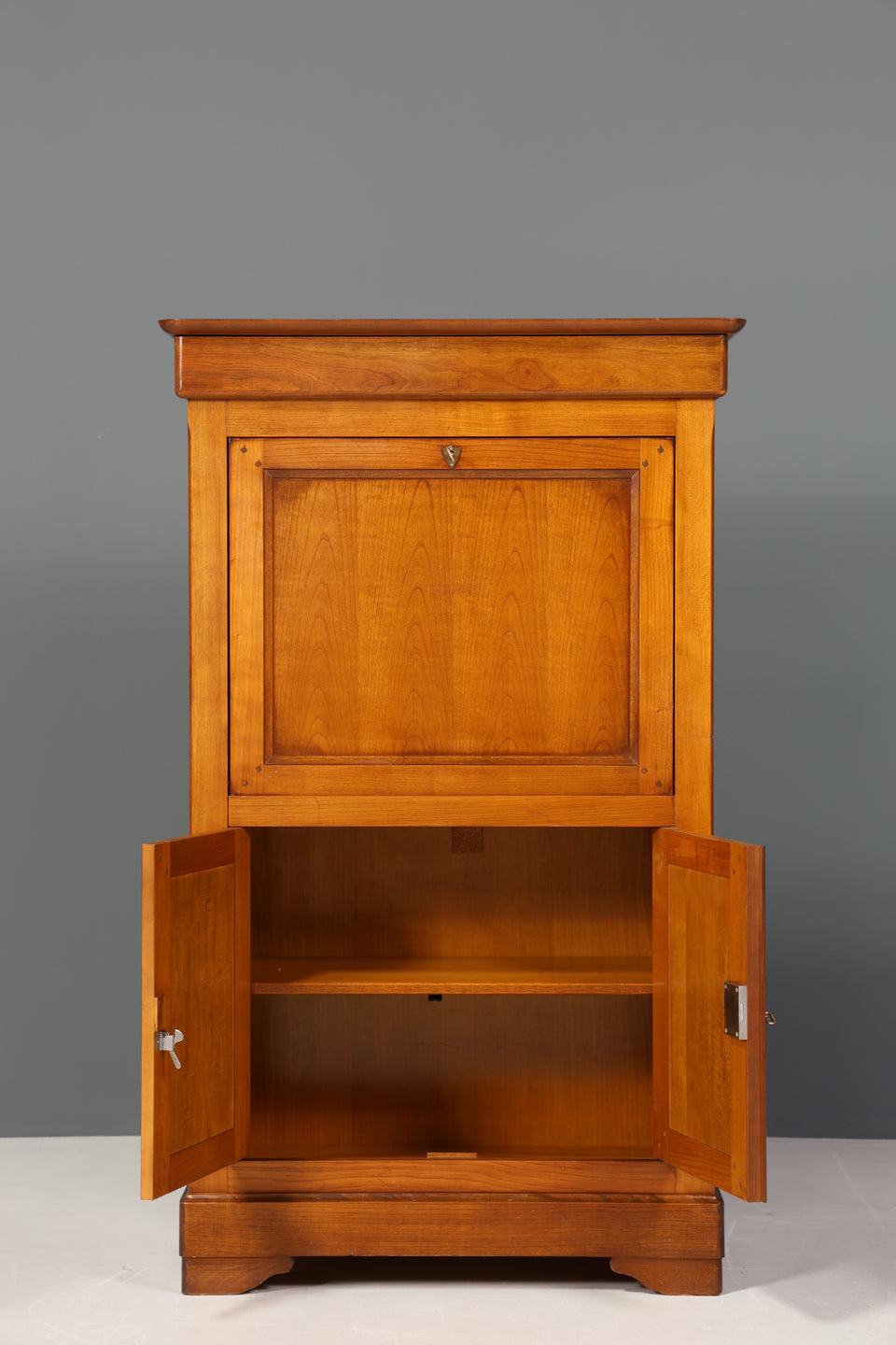 Traumhafter Sekretär im Biedermeier Stil echt Holz Schrank