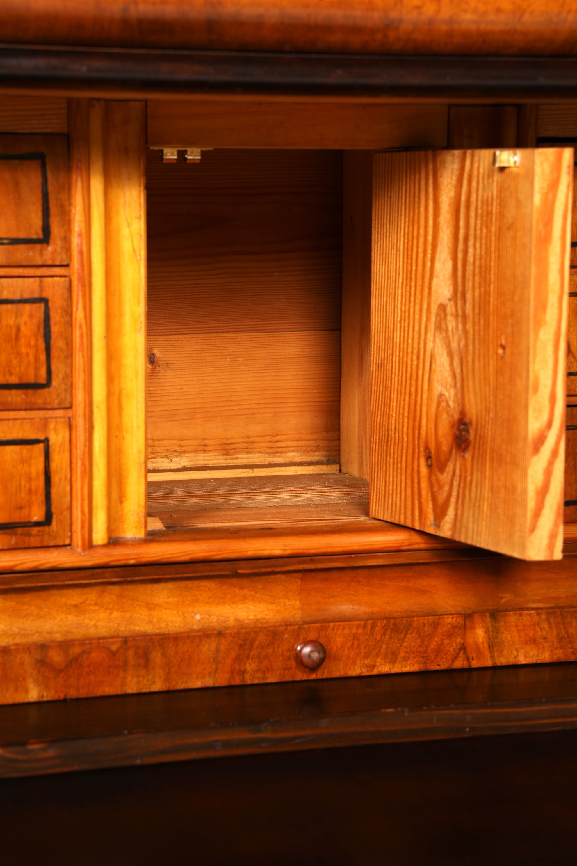 Traumhafter Louis Philippe Sekretär Vertiko Biedermeier Kommode Schubladenkommode