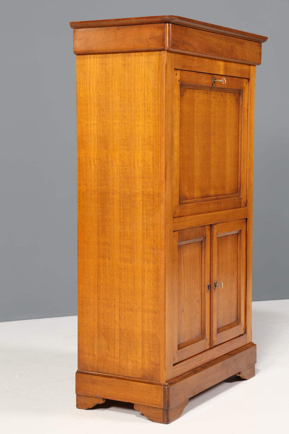 Traumhafter Sekretär im Biedermeier Stil echt Holz Schrank