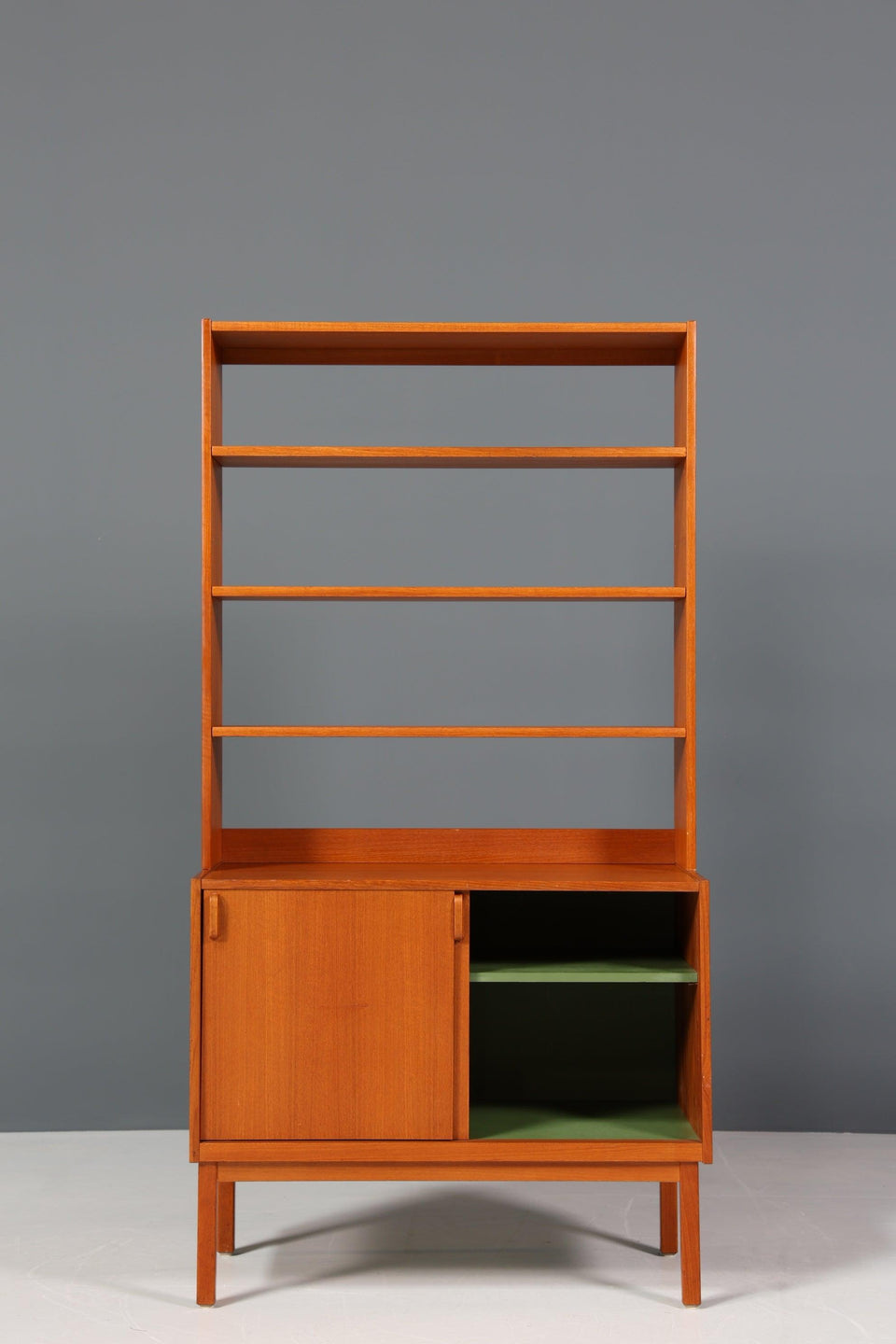 Stilvolles Mid Century Regal Danish Design Bücherregal Retro Schrank Kommode
