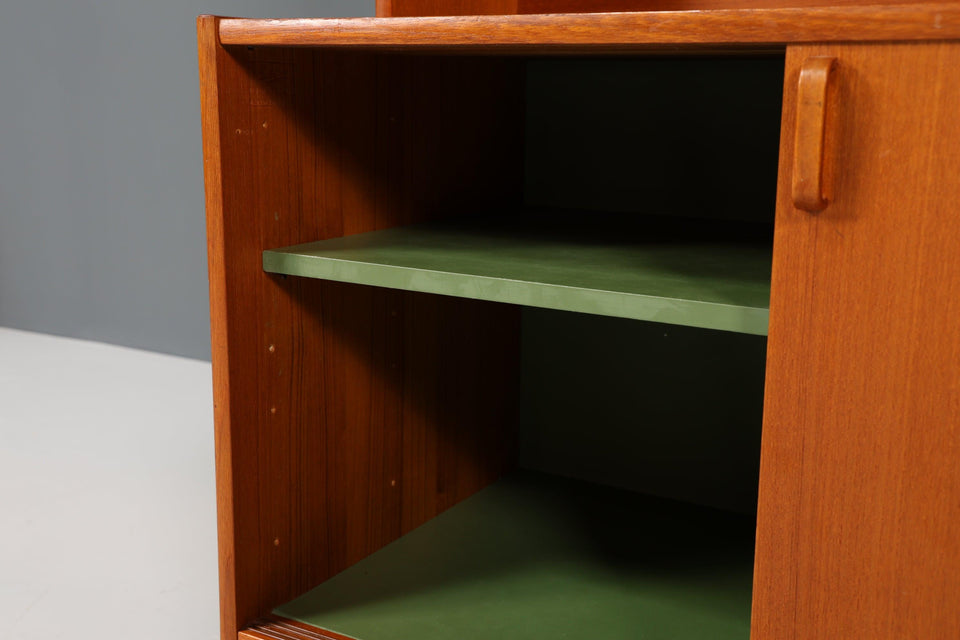 Stilvolles Mid Century Regal Danish Design Bücherregal Retro Schrank Kommode