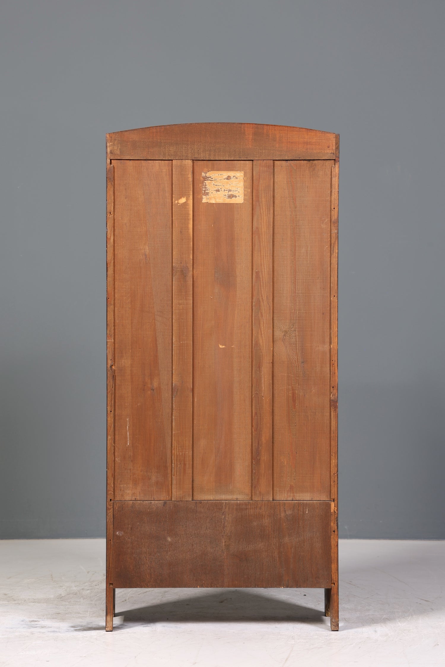 Traumhafte Jugendstil Vitrine Antike Holz Bücherschrank Eiche Antik Schrank Geschirrschrank 2 von 6