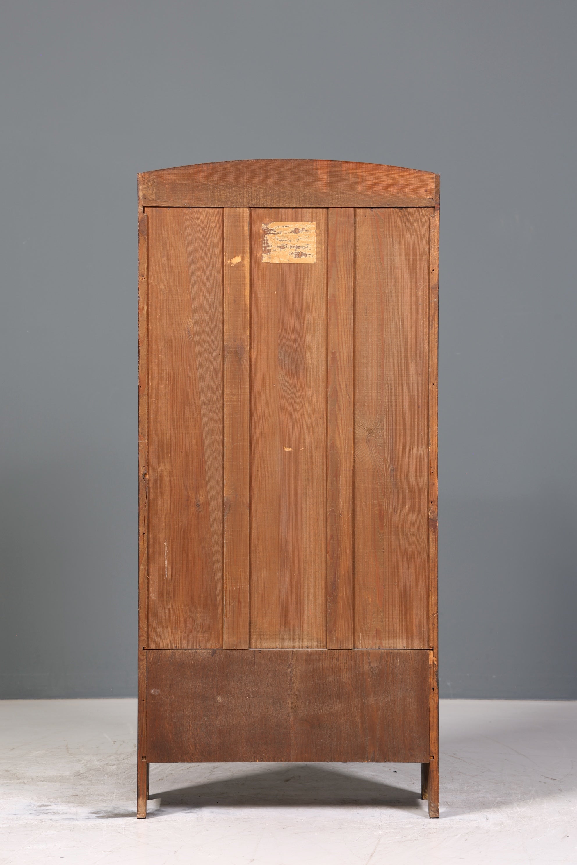 Traumhafte Jugendstil Vitrine Antike Holz Bücherschrank Eiche Antik Schrank Geschirrschrank 2 von 6
