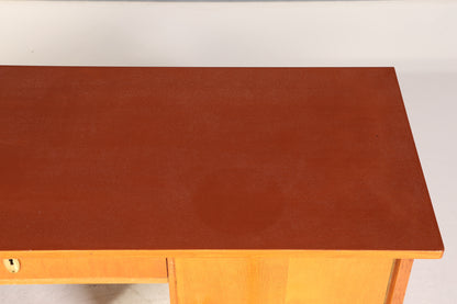 Wunderschöner Mid Century Schreibtisch Danish Design Bürotisch Vintage Office Table