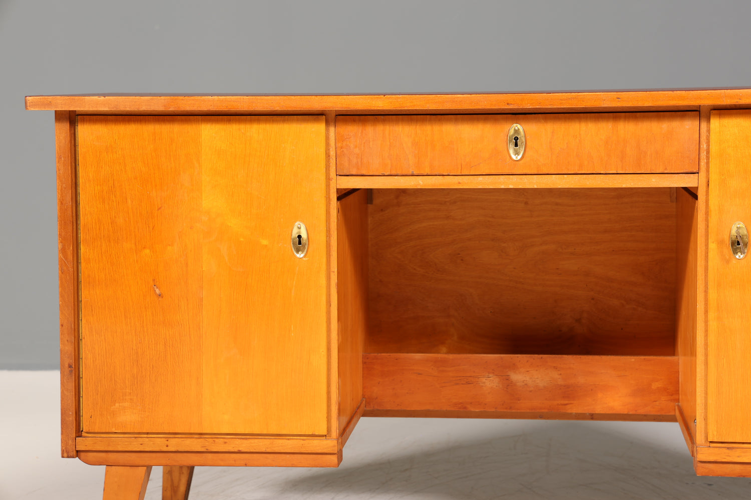 Wunderschöner Mid Century Schreibtisch Danish Design Bürotisch Vintage Office Table