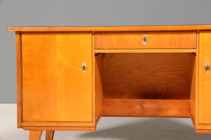 Wunderschöner Mid Century Schreibtisch Danish Design Bürotisch Vintage Office Table