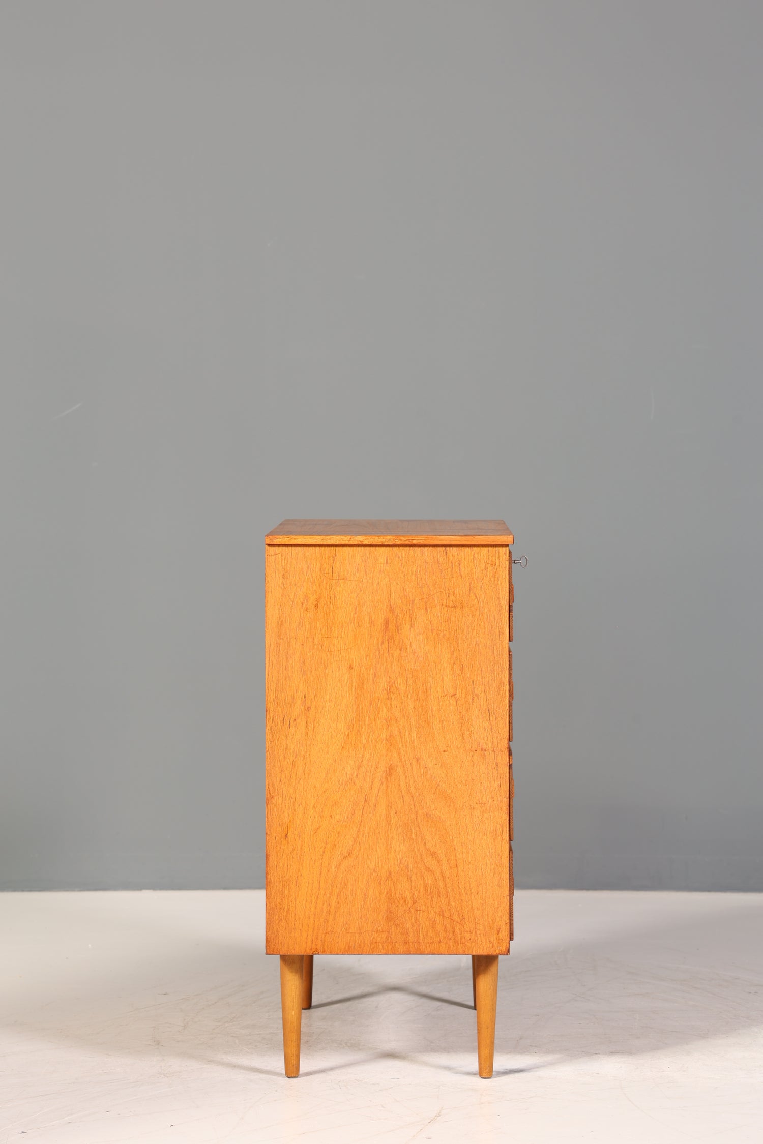 Wunderschöne Mid Century Kommode echt Holz Sideboard Vintage Schubladen Kommode
