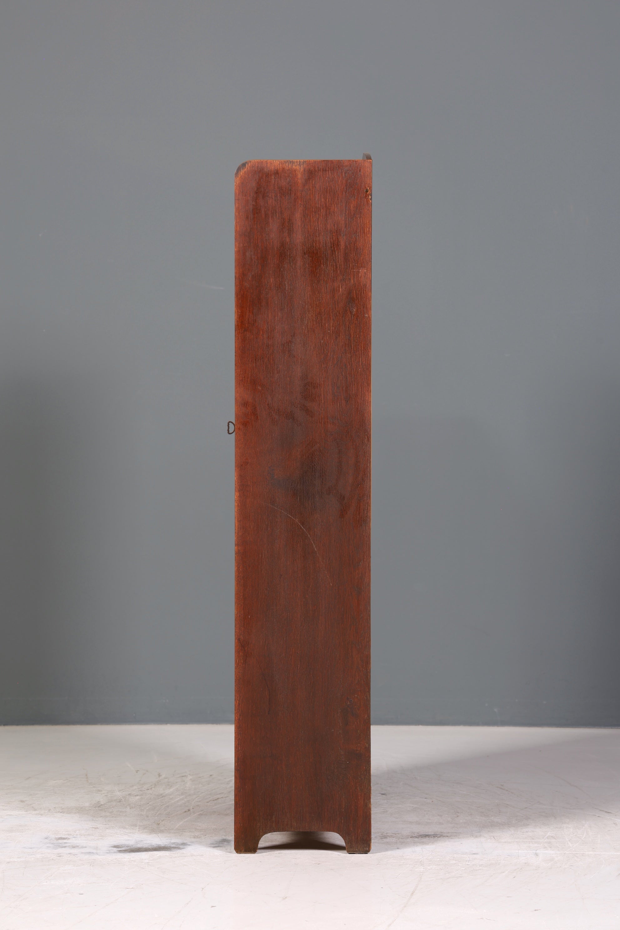 Traumhafte Jugendstil Vitrine Antike Holz Bücherschrank Eiche Antik Schrank Geschirrschrank 3 von 6