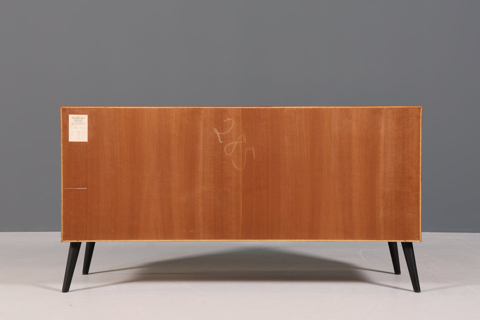 Stilvolles Mid Century Sideboard Danish Design Vintage Schrank Teak Kommode