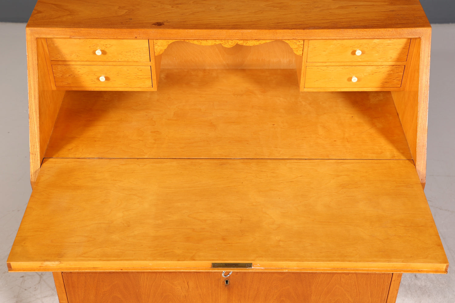Wunderschöner Sekretär im Biedermeier Stil um 1930 echt Holz Schreibmöbel Kommode