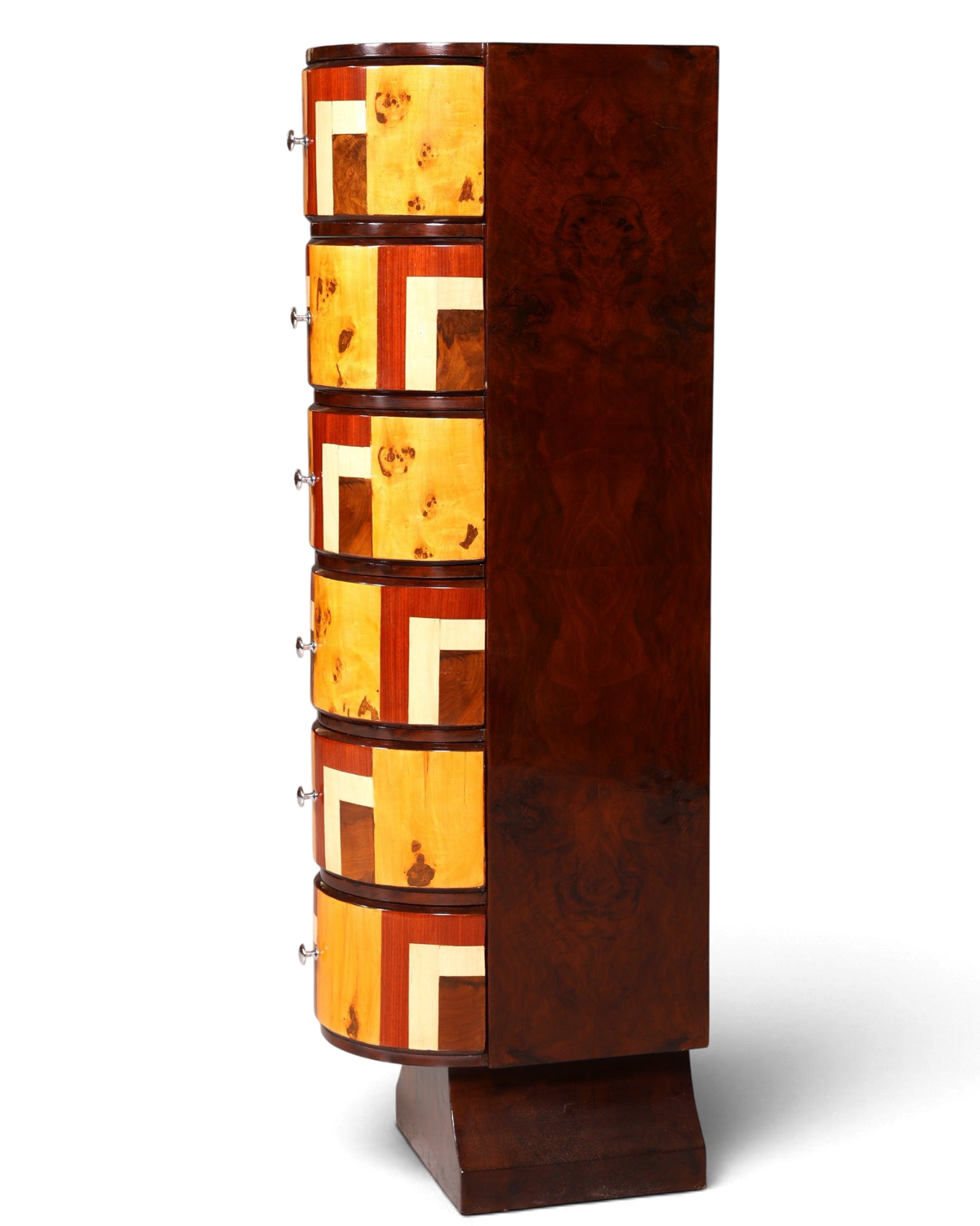 Edles Art Deco Stil Highboard Kommode Vertiko Schubladenkommode