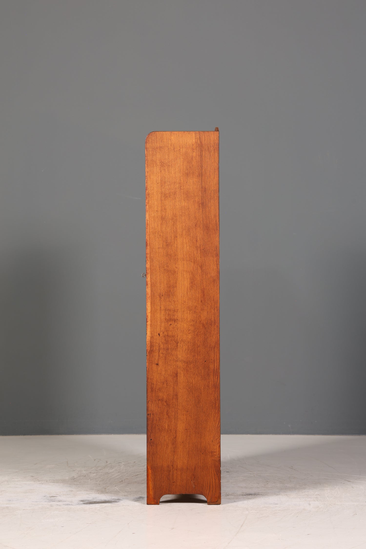 Traumhafte Jugendstil Vitrine Antike Holz Bücherschrank Eiche Antik Schrank Geschirrschrank 6 von 6