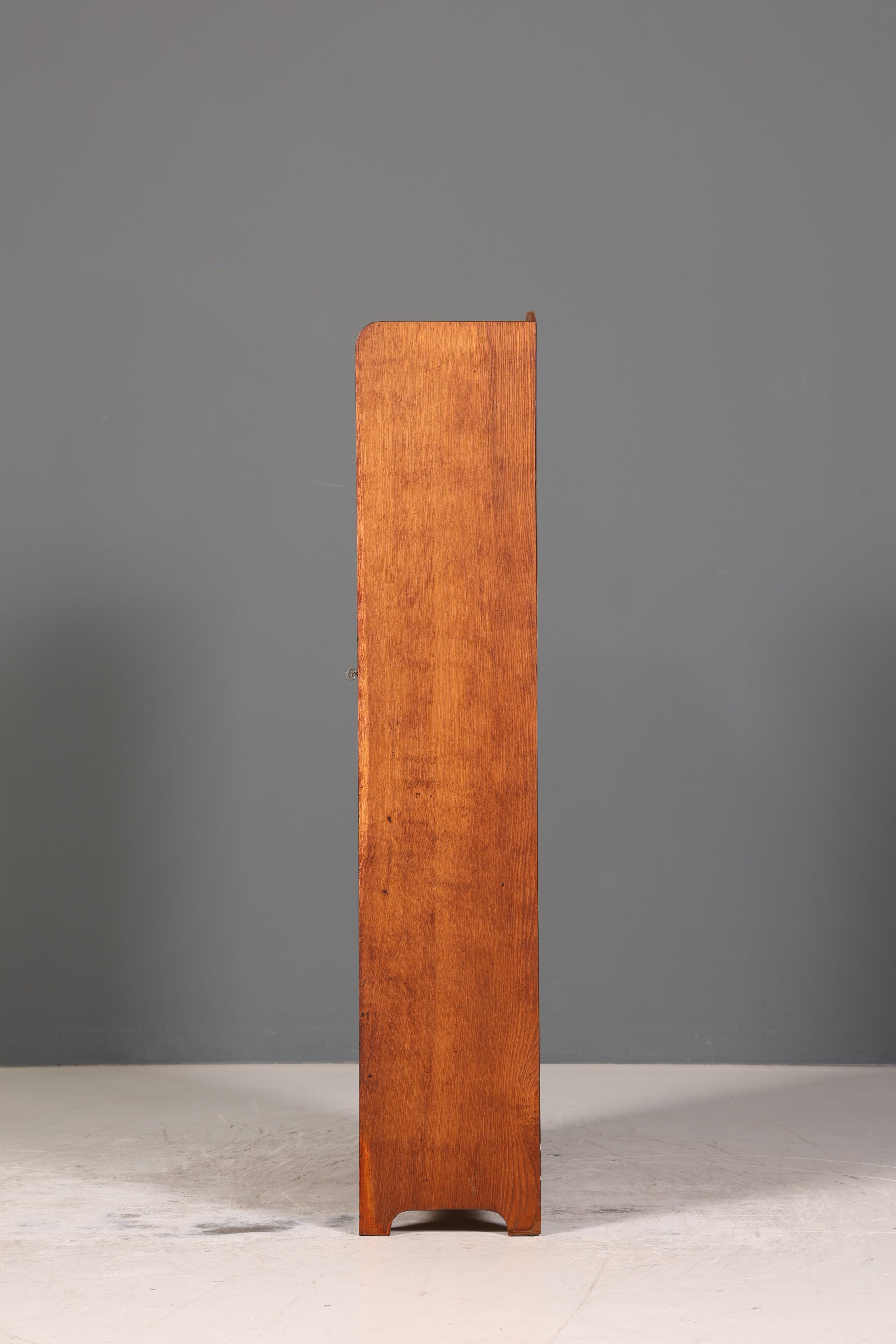 Traumhafte Jugendstil Vitrine Antike Holz Bücherschrank Eiche Antik Schrank Geschirrschrank 6 von 6