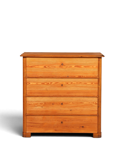 Stilvolle Biedermeier Kommode Antik Schrank Schubladenkommode Weichholz Wäschekommode