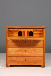 Stilvolle Biedermeier Kommode Antik Schrank Schubladenkommode Weichholz Wäschekommode