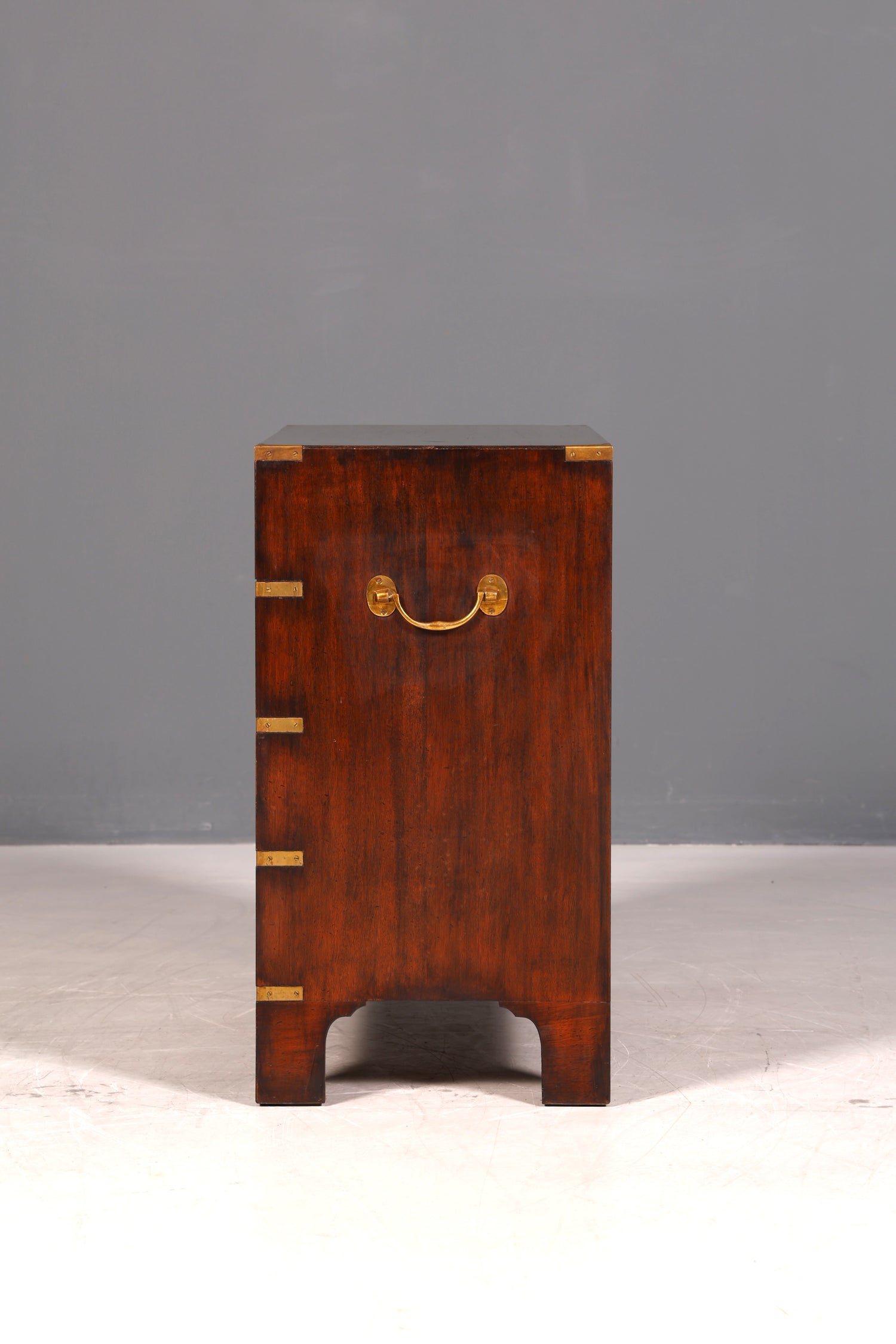 Wunderschöne Maritime Kommode Englisch Military Chest Schrank Schubladenkommode Wäschekommode