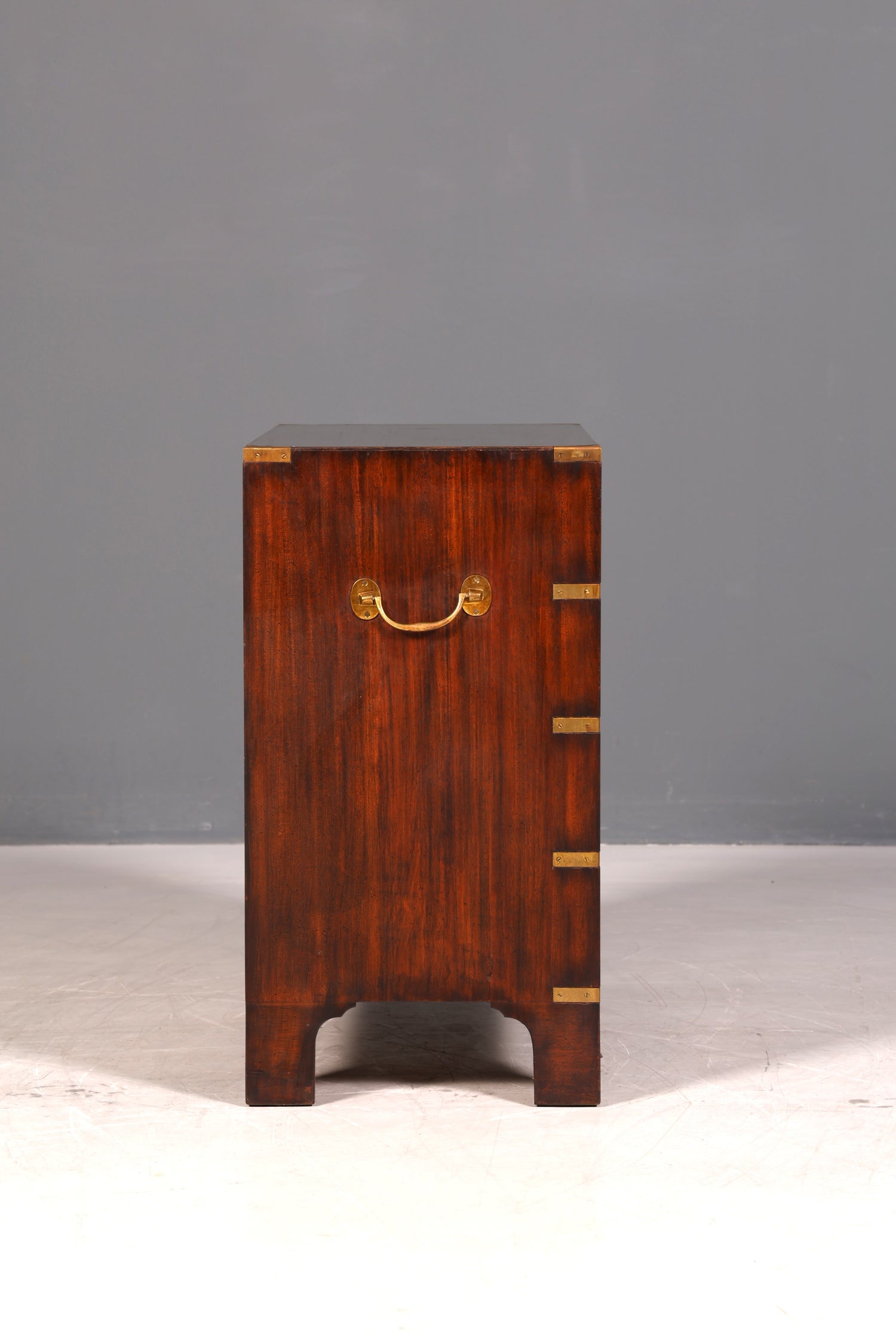 Wunderschöne Maritime Kommode Englisch Military Chest Schrank Schubladenkommode Wäschekommode