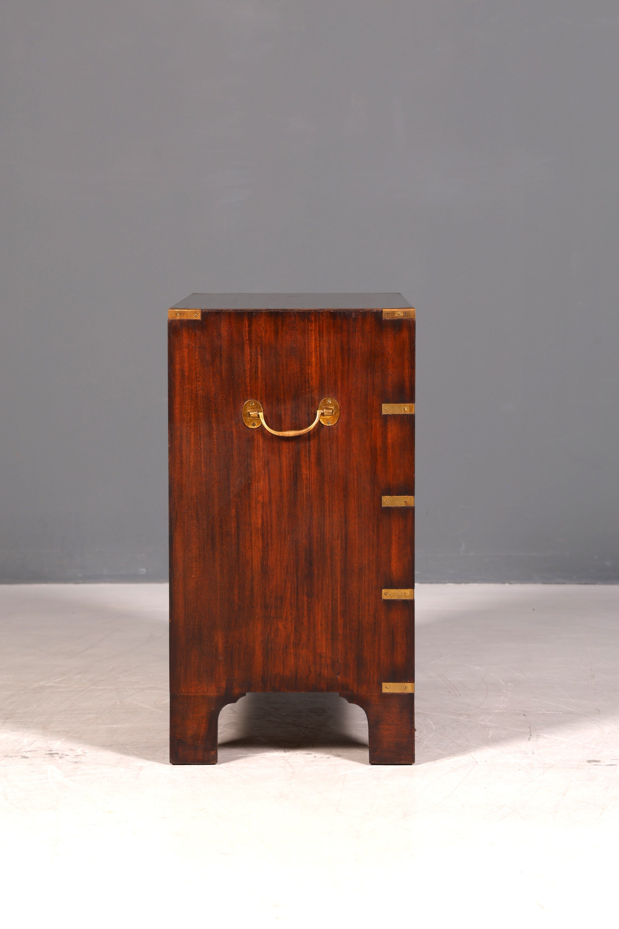 Wunderschöne Maritime Kommode Englisch Military Chest Schrank Schubladenkommode Wäschekommode