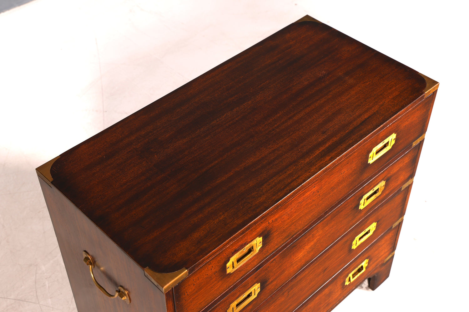 Wunderschöne Maritime Kommode Englisch Military Chest Schrank Schubladenkommode Wäschekommode
