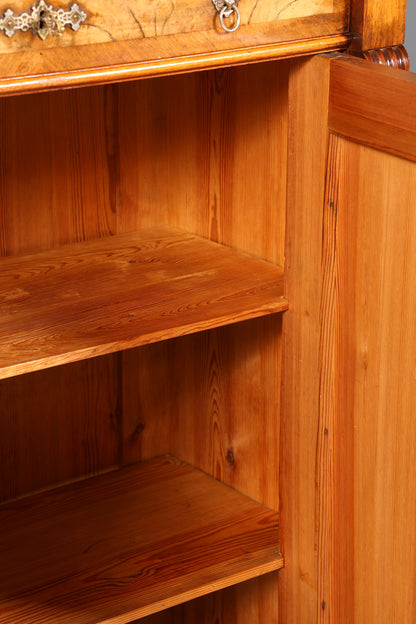 Wunderschönes Gründerzeit Vertiko Jugendstil Schrank Antik Highboard Kommode