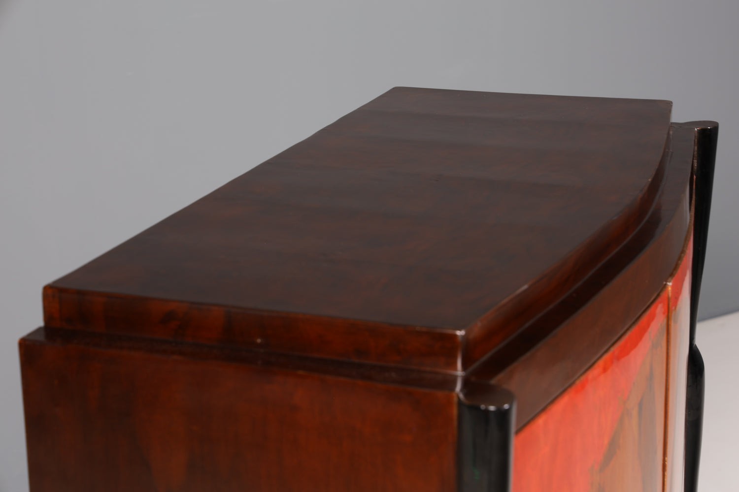 Art Deco Stil Highboard Schrank Kommode Vertiko Cabinet Sun