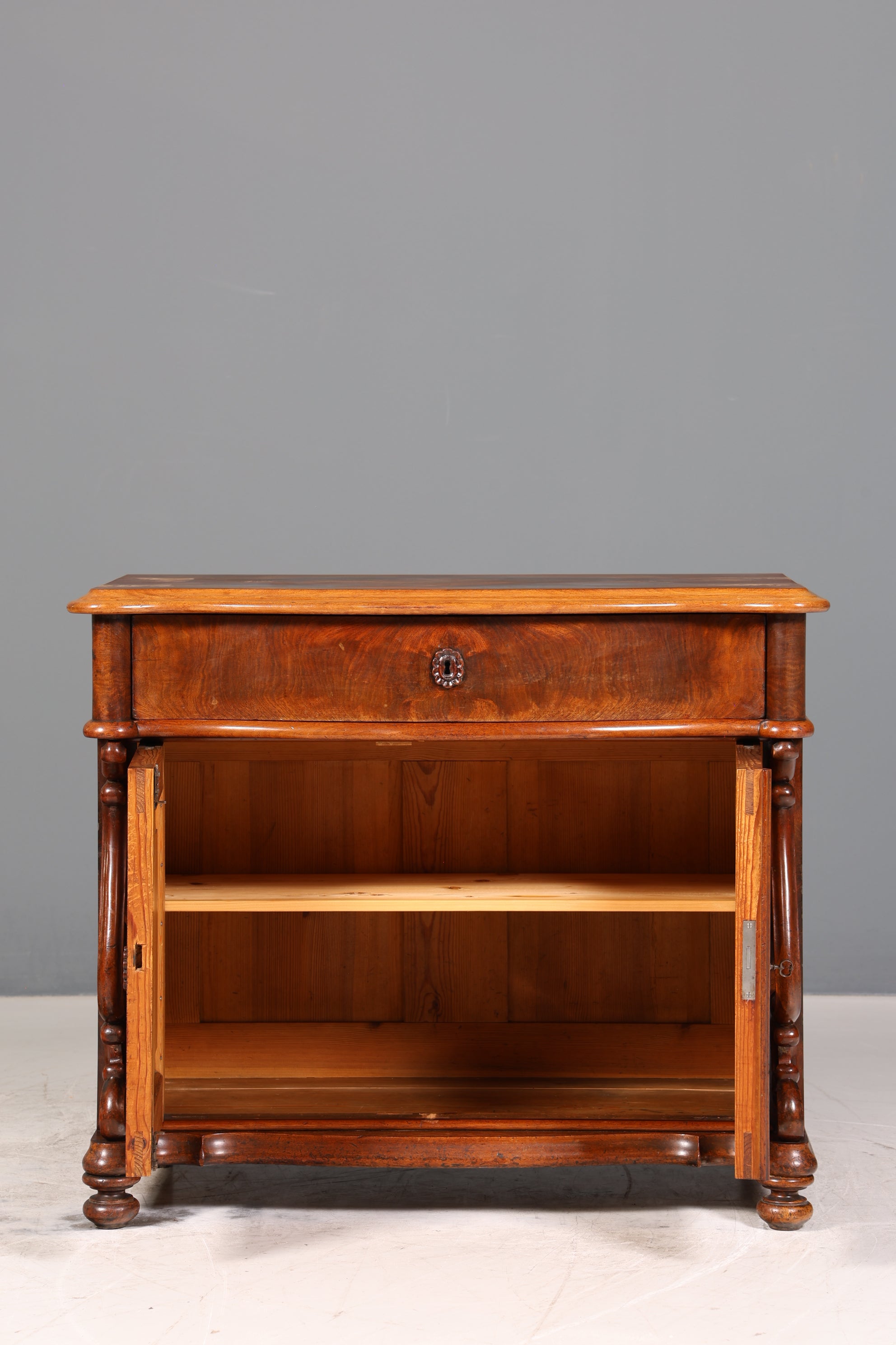Traumhafte Louis Philippe Kommode Biedermeier Antik Schrank Sideboard um 1880